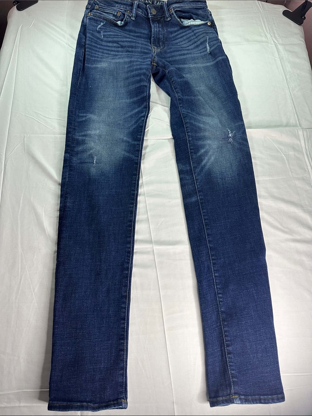 Dark Blue Men’s Slim Jeans - Unbranded